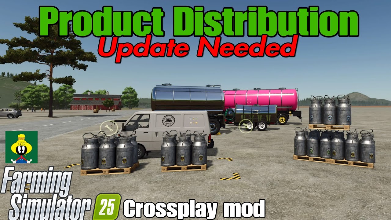 Product Distribution / FS25 crossplay mod