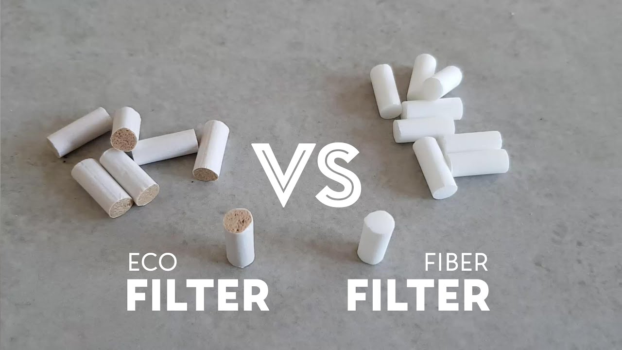 Filter vs Filter - Rolling filters which is best! Eco vs Synthetic Cotton Fiber
