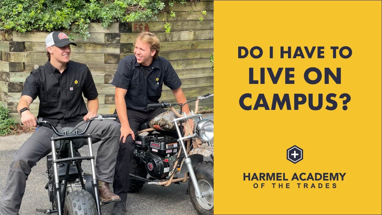 Harmel Q&A: Do I have to live on campus?