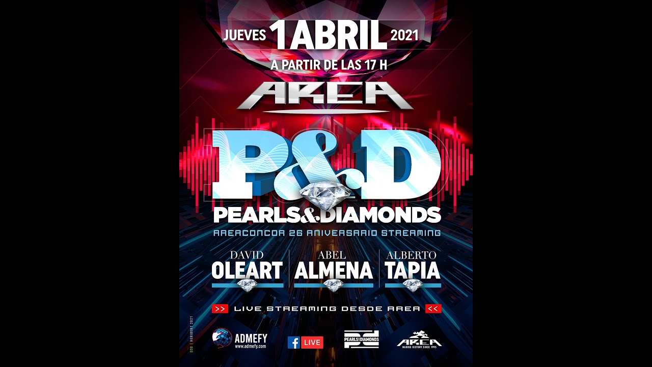 Area Pearls & Diamonds 2021 - 26 Aniversario -  Live - 01-04-2021 (Parte 2 de 2)