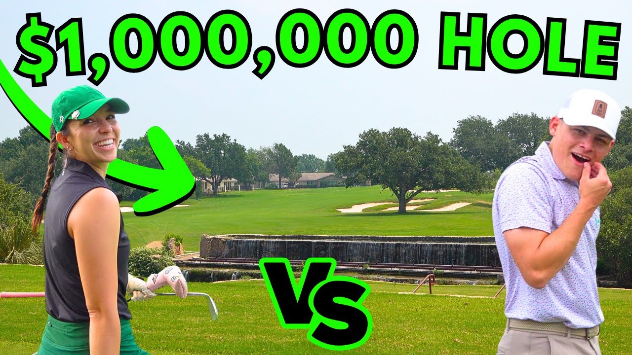 18 Hole Match FT. A MILLION DOLLAR Golf Hole
