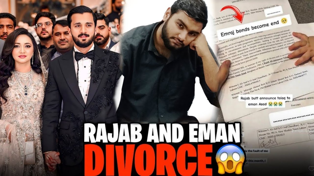 Rajab Butt AUR Eman Asad Ka Divorce? Puri Sachai Samne Aa Gayi 😱 #rajabbutt #rajabbutt 