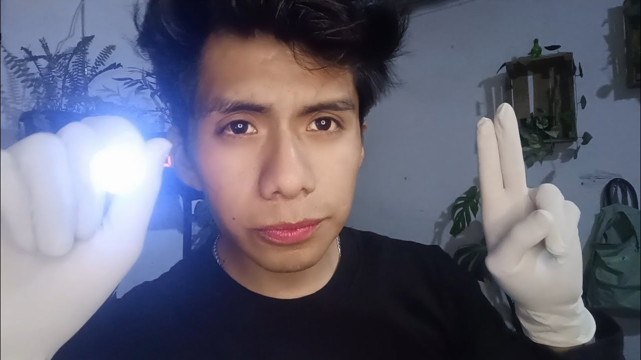 ASMR Te realizó un examen de la vista 👀✨