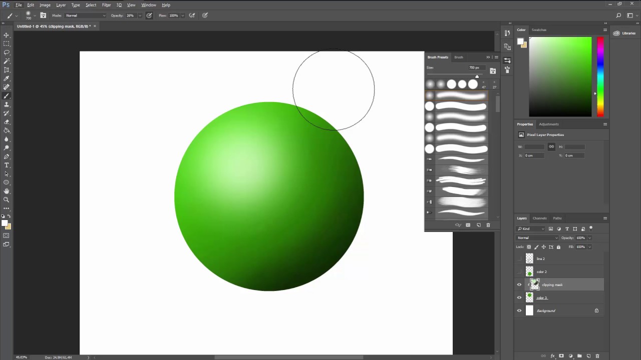Simple Photoshop Shading: Airbrush Technique [TUTORIAL]