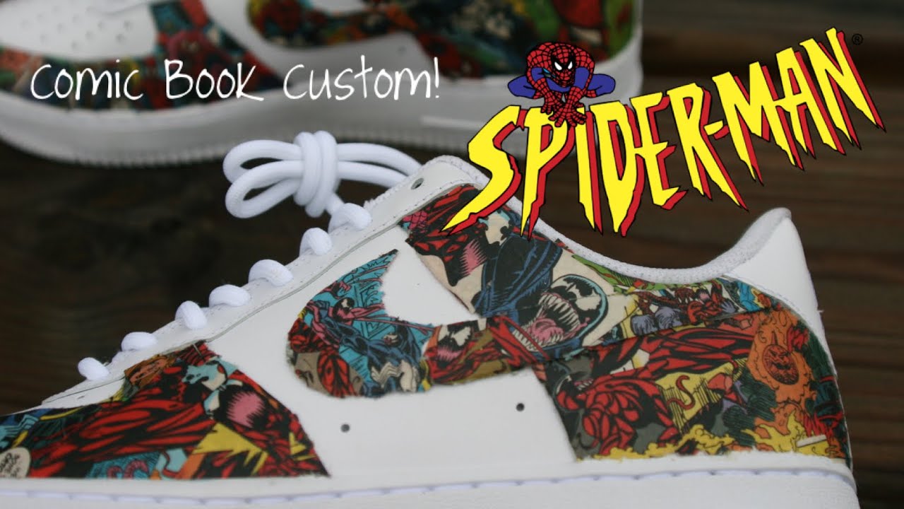 Custom Comic Book Air Force Ones!
