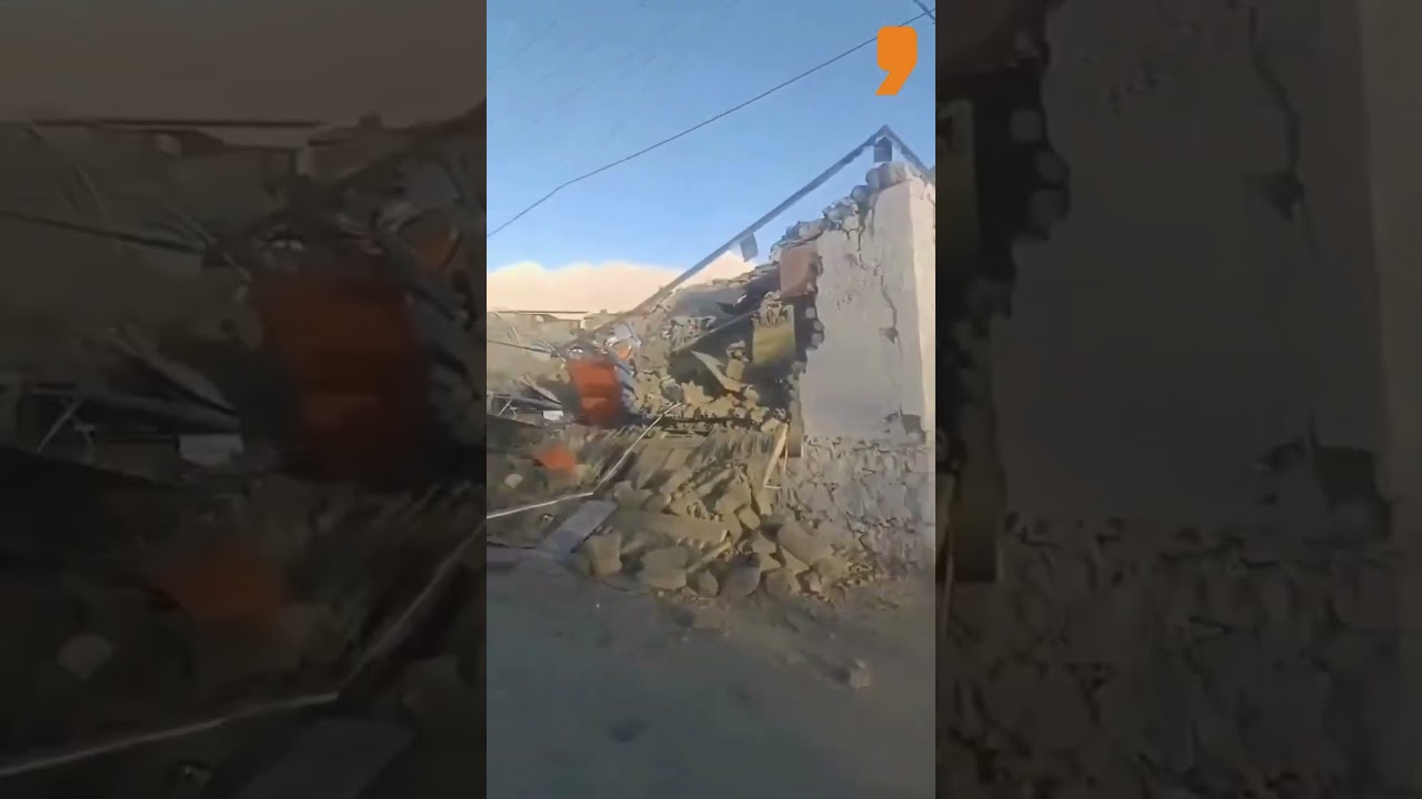 Earthquake | A 6.8-magnitude earthquake struck Dingri County in the Tibet region | #shorts