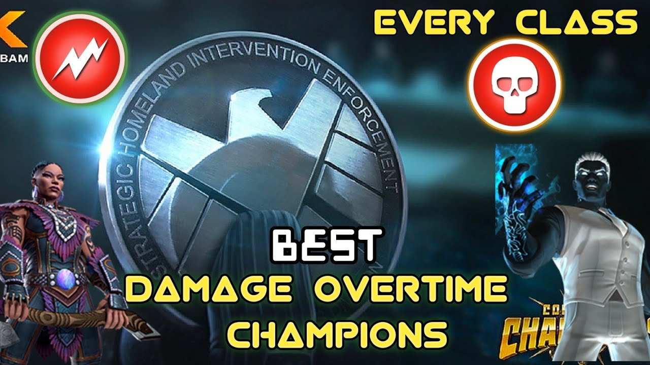 Best Damage overtime champions in mcoc |every class| - Marvel Contest of Champions