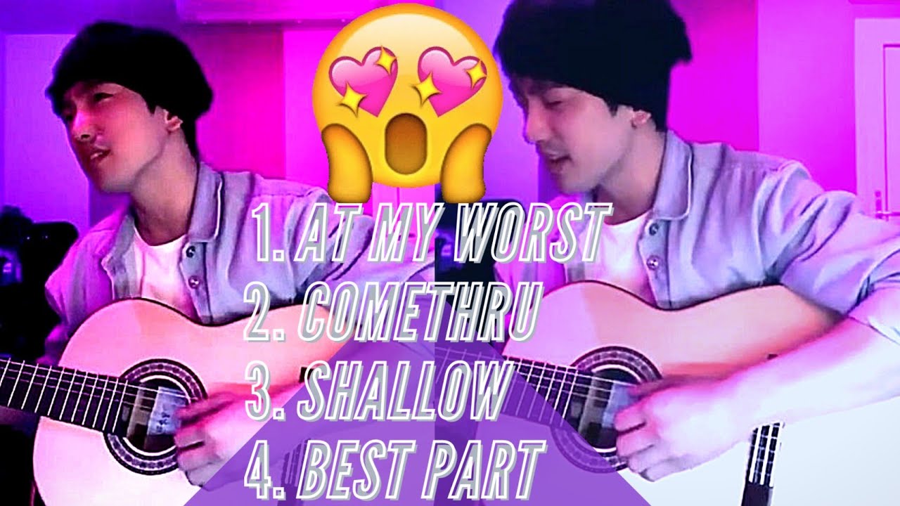 GOT7 JINYOUNG covering my favourite English songs 😍 | Instagram Live