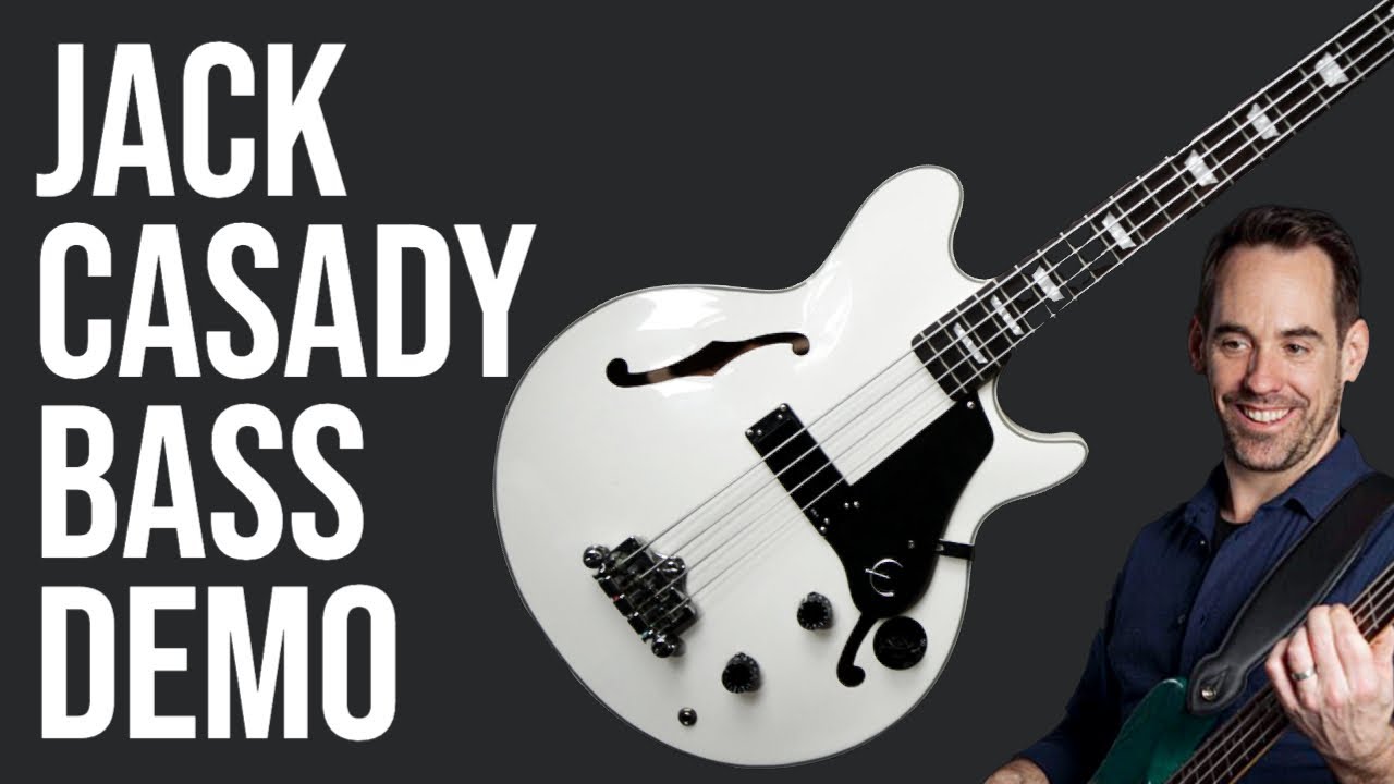 Jack Casady Epiphone Hollowbody Bass Demo || Limited Edition Model (No.158)