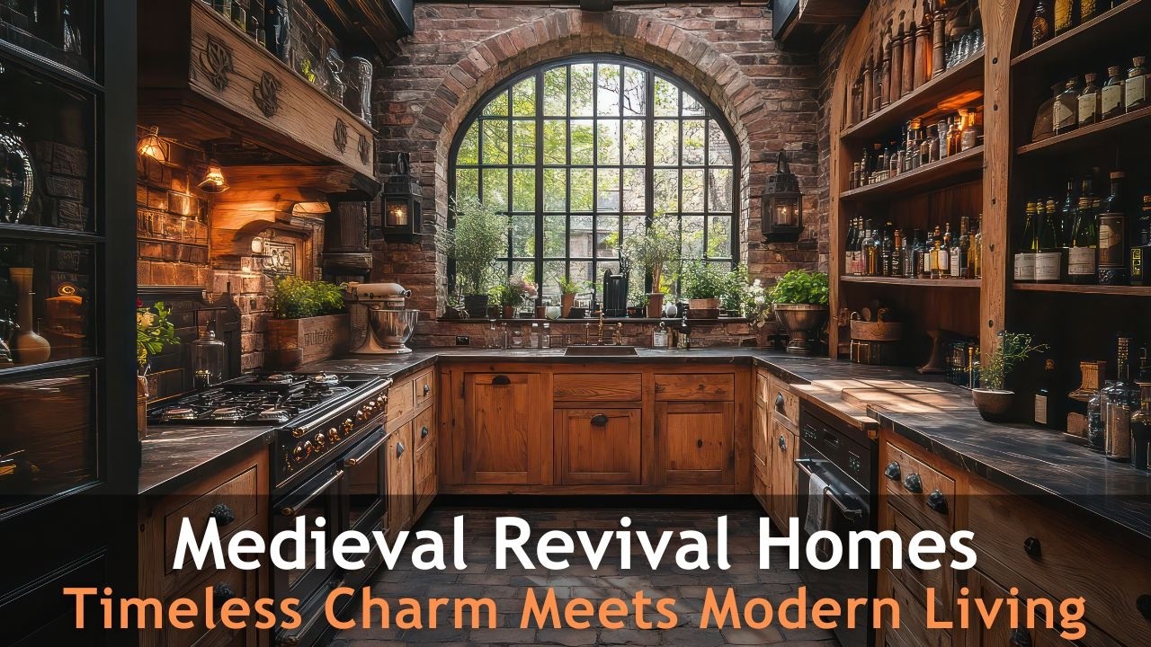Medieval Revival: Luxurious Homes Merging History with Modern Comfort