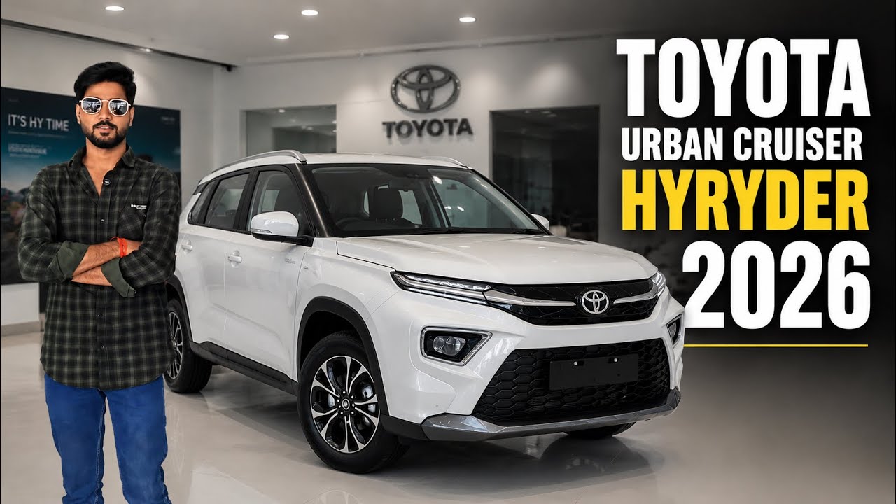 Toyota Urban Cruiser Hyryder 2026 Full Review | Hybrid Power, Mileage & Features Explained 