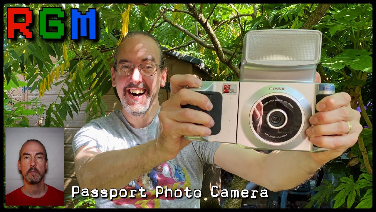 THE HILARIOUS SONY DKC C200X PASSPORT CAMERA from 2003 In depth review and test