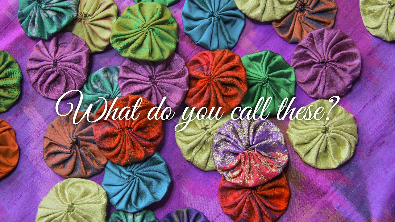 Yo-yos or Suffolk puffs? Testing the Clover yo-yo maker, with silk!