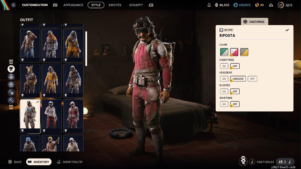 ARC Raiders Dr Disrespect Build #Arcraiders #Drdisrespect
