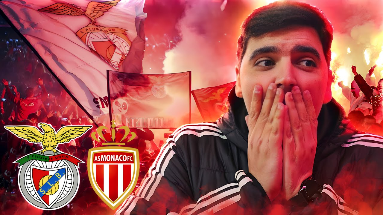 O ESTÁDIO DA LUZ APANHOU UM SUSTO | BENFICA x MONACO