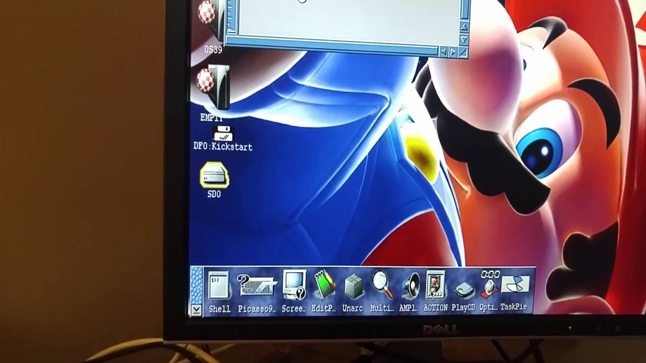Vampire 500 in Amiga 1000 NTSC