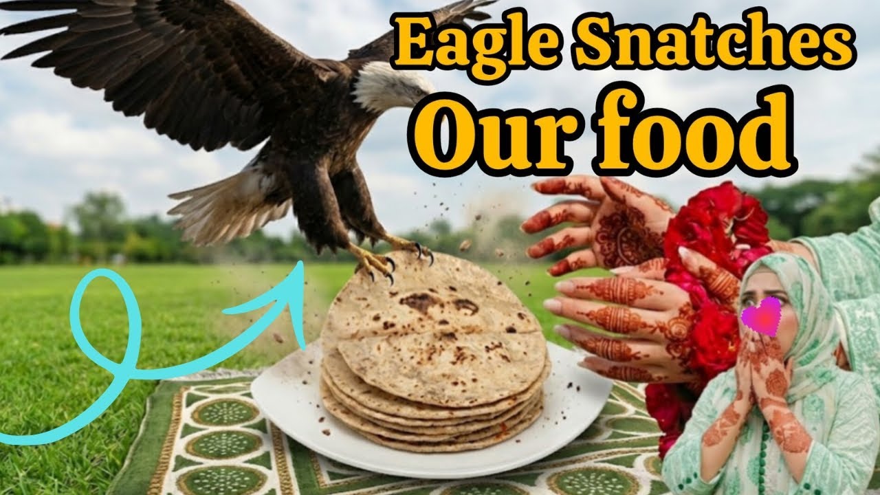 Khana khaty achanak eagle🦅 a gya😐🥲