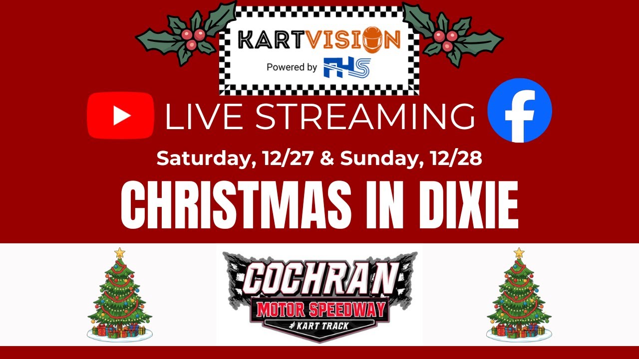 🎄🏁 LIVE FEATURE RACES | Day 1 | Christmas in Dixie