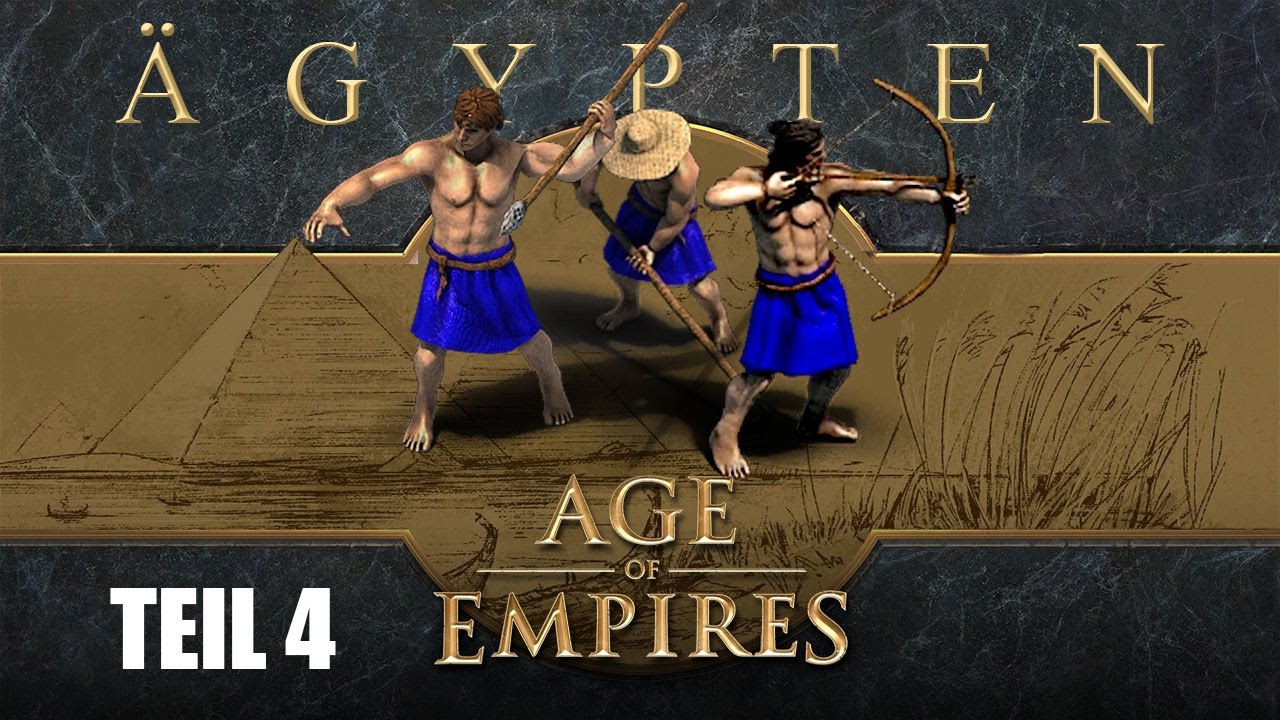 Rookie spielt: #retro Age of Empires - 1997 - Modus: sehr schwierig Ägypten