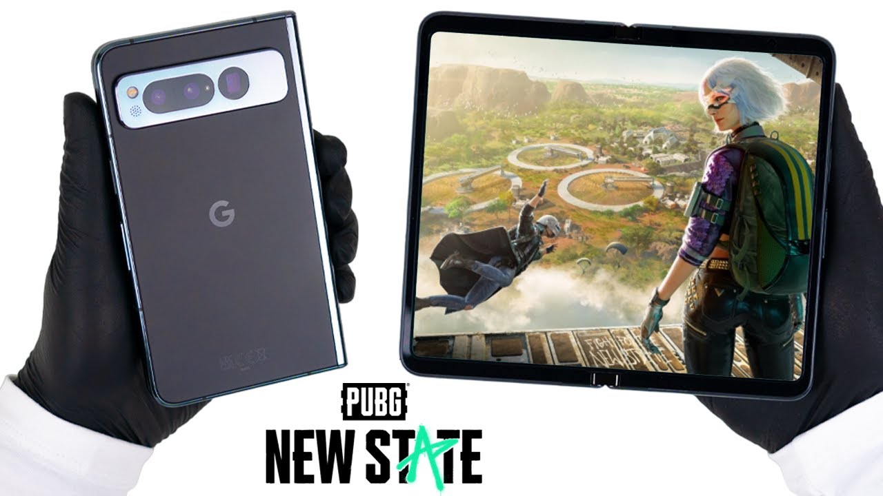 Google Pixel Fold PUBG New State Gameplay Test Max Settings