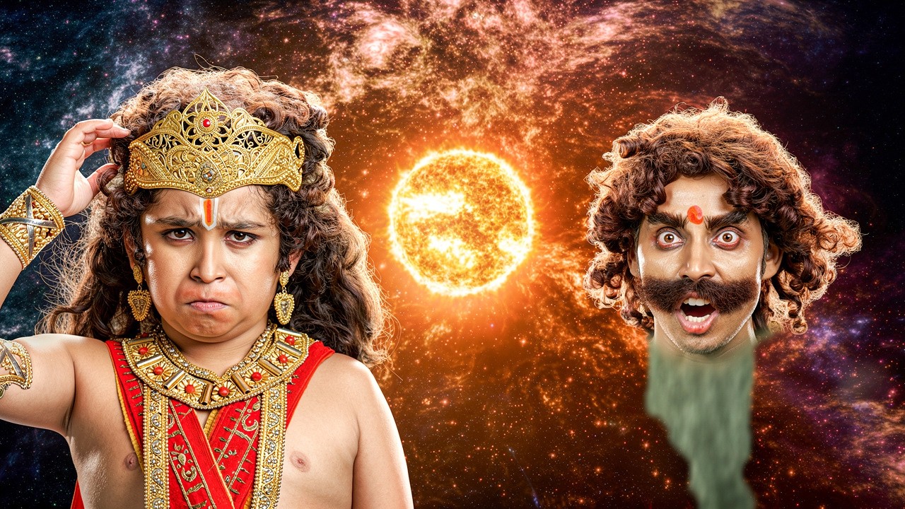 आखिर क्यों राहु ने मारुती को सूर्य को निगलने से रोका | SankatMochan Mahabali Hanuman