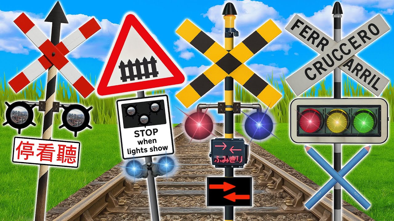 【踏切アニメ】部品を探すキャラクター Fumikiri Railroad Crossings Meme Animation