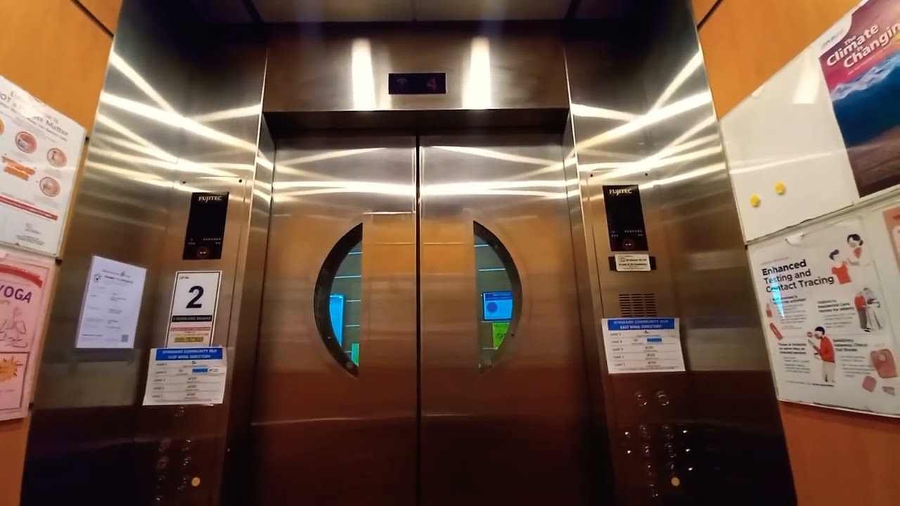 Fujitec Elevator at Sengkang Community Hub (Lift 2).
