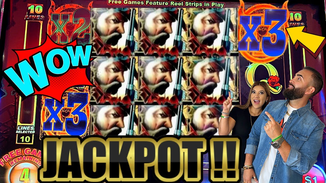🔒 9 WILDS THE ENFORCER SLOT MACHINE JACKPOT 12 JUEGOS Y MULTIPICADOR EN BALLYS CASINO