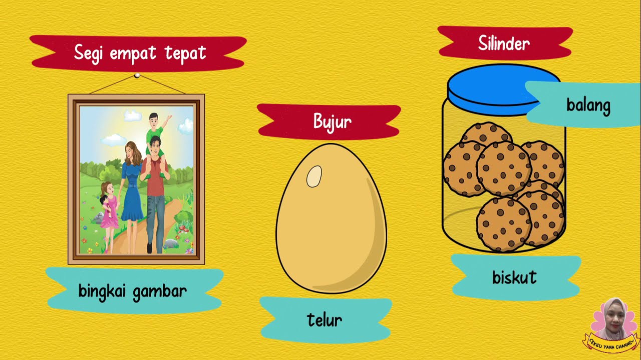 Bahasa Melayu Tahun 2 : KATA ADJEKTIF BENTUK #bahasamelayu #pdpr #bm #tahun1 #tahun2 #aktiviti