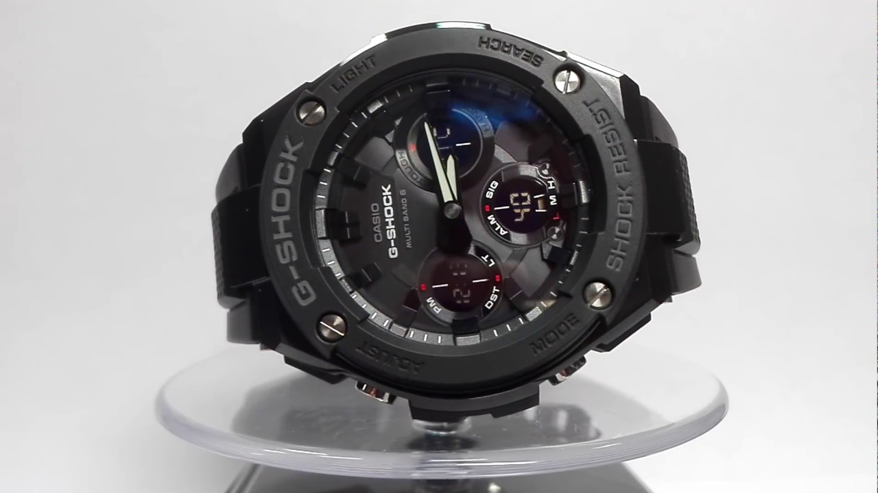 Casio G-Shock GST-W110G-1BER watch video 2017