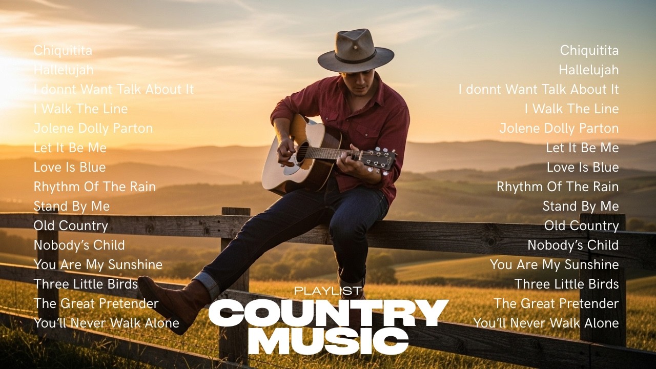Slow Country Evenings Warm Guitar by the Horizon