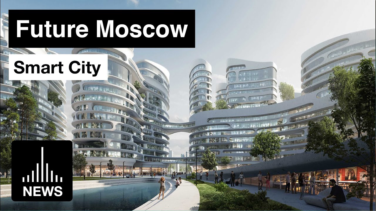 Future Moscow - Rublyovo Arkhangelskoye the Smart City by Zaha Hadid Architects