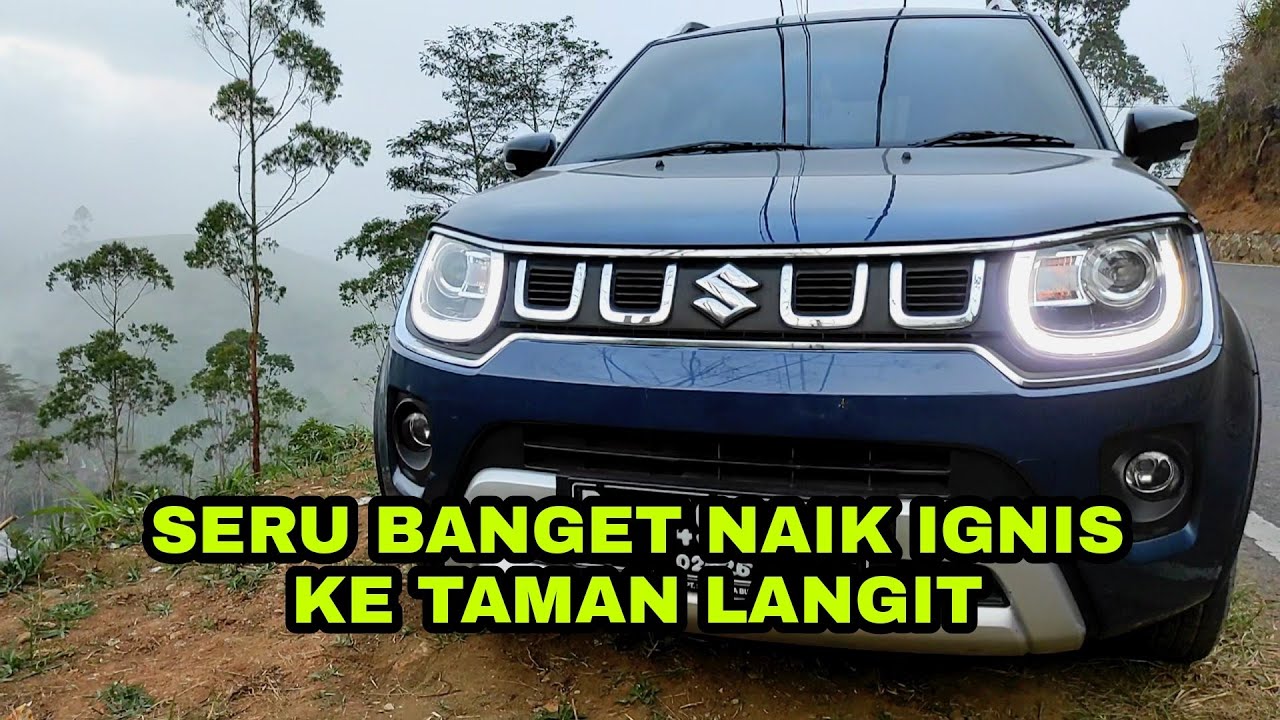 Sensasi nyetir Suzuki Ignis GX MT 2021 ke Taman Langit Pengalengan