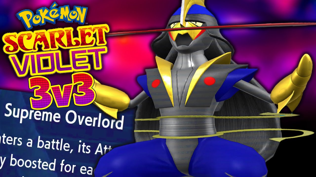 Supreme Overlord Kingambit is INSANE! │ Pokemon Scarlet and Violet Ranked 3v3