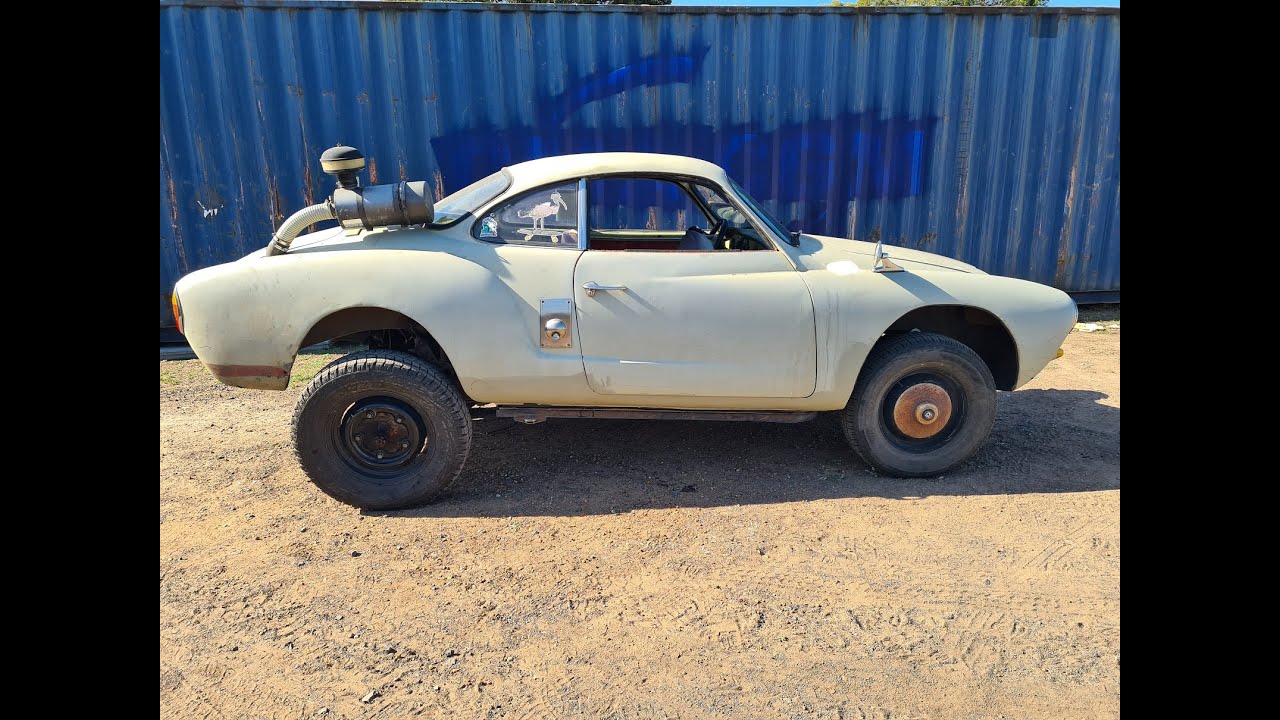 BAJA KARMANN GHIA.  Reduction hub gearbox swap