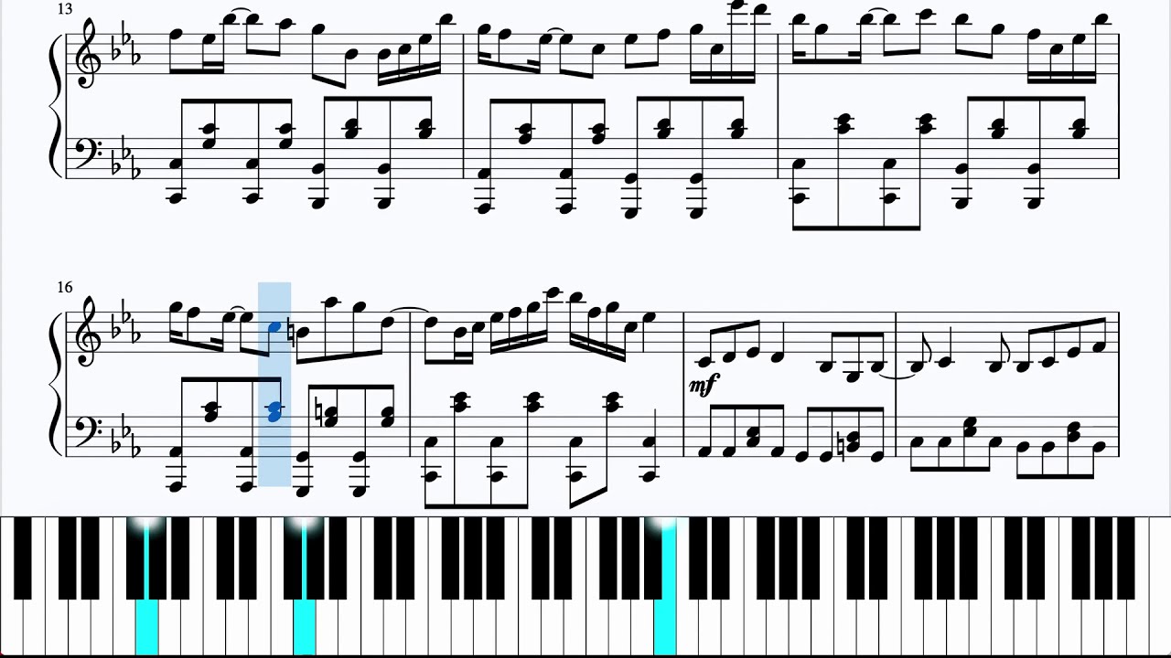 YOASOBI - Yoru ni Kakeru (夜に駆ける) | Piano Cover with Free Sheet Music