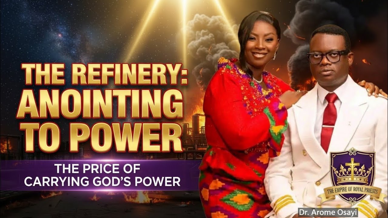 ⛽🔥 THE REFINERY: Turning the Holy Ghost into POWER (Anointing vs. Power) | Dr. Arome Osayi
