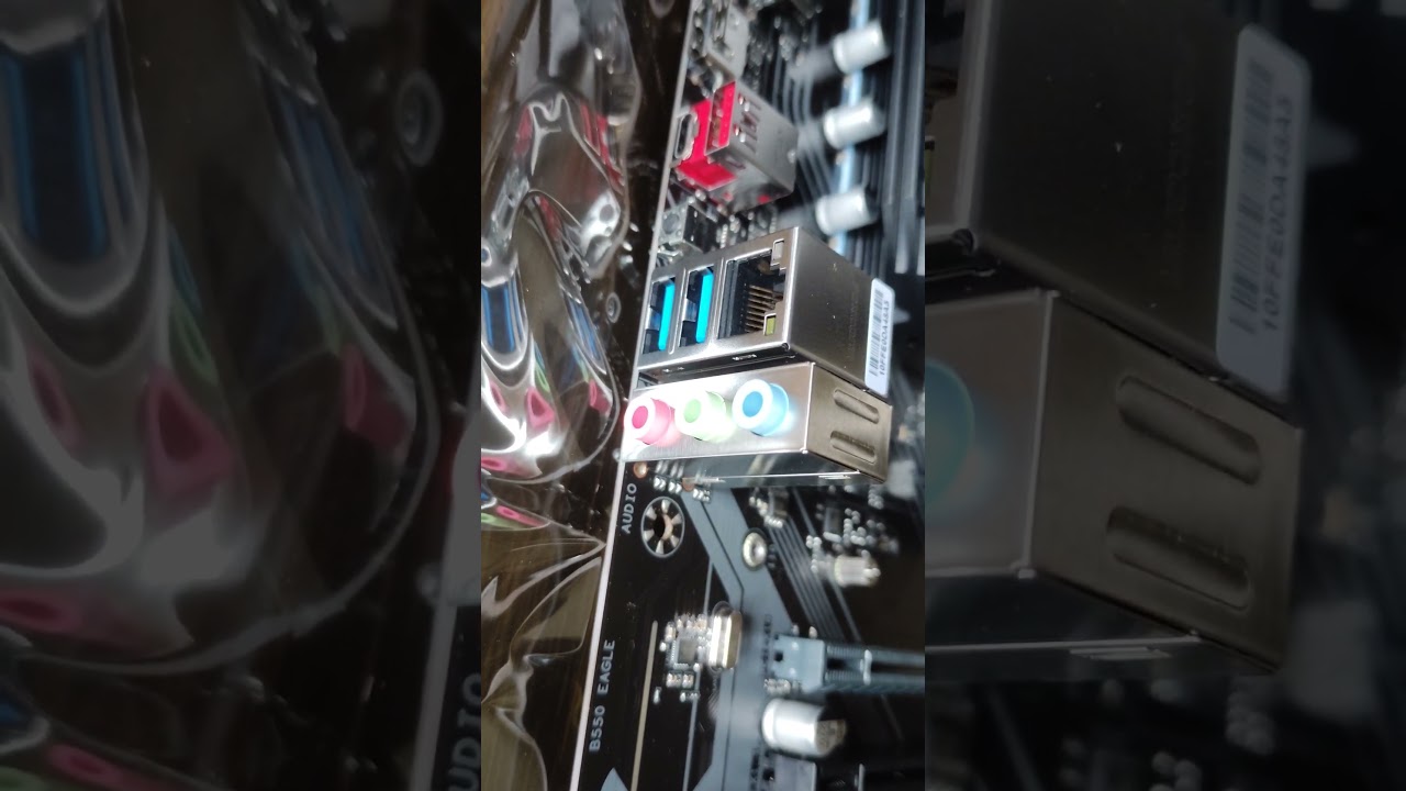 Gigabyte B550 AM4 Eagle краткий обзор #пк #amd #обзор #mother