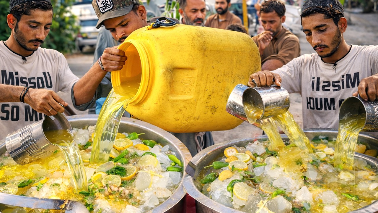 Mirchi Masala Soda | Spicy Kulukki Limca Drink | Karachi Street Refreshing Drink.