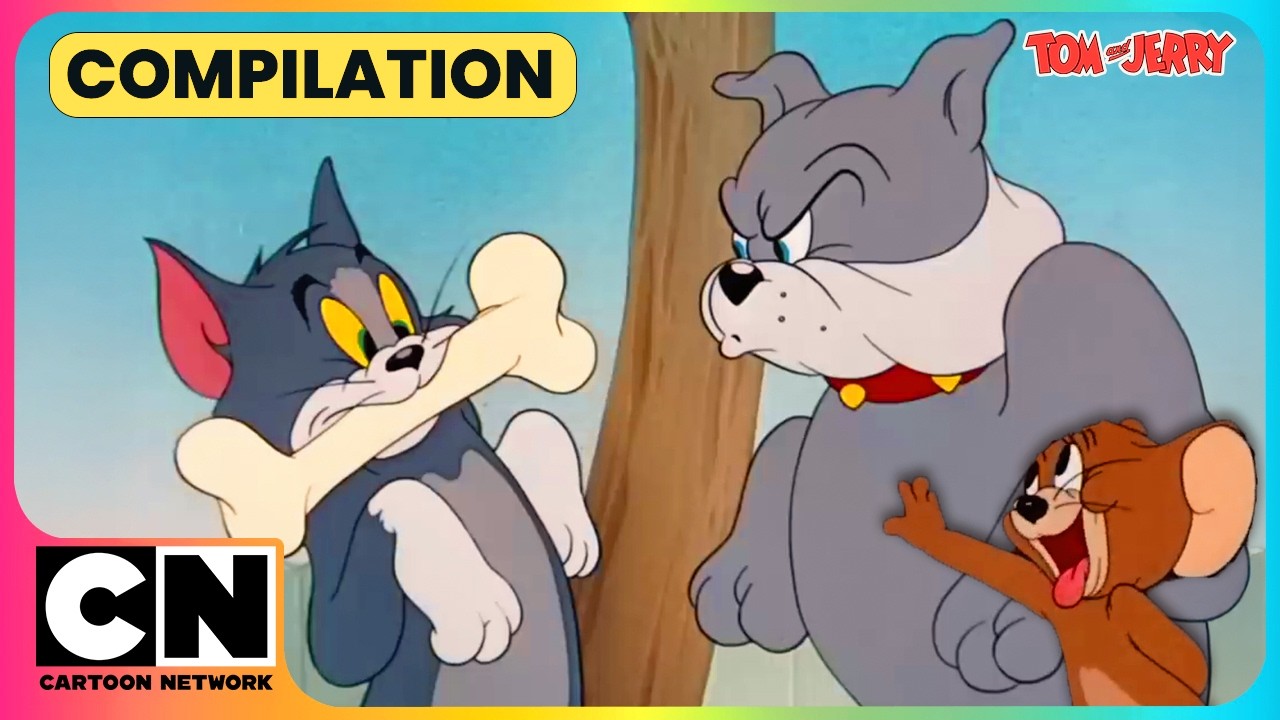 Who’s the Real Genius Here?!🧠| Tom & Jerry Episodes🤩| Classic Cartoon🥰| Funny Moments✨| @cnindia