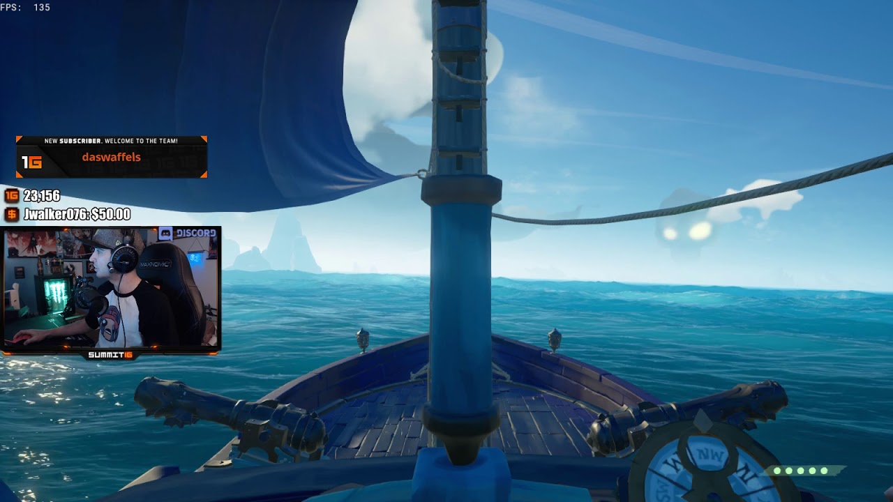 summit1g plays Sea of Thieves Full Stream 12/28/18