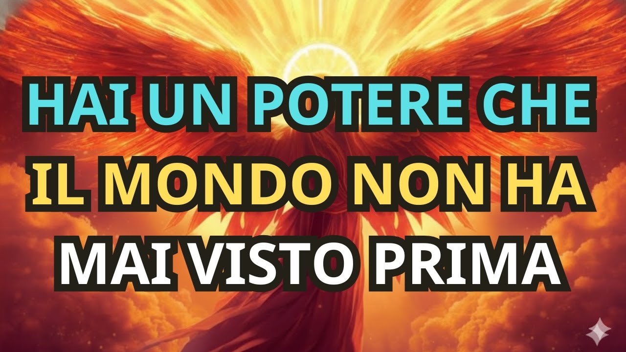 PRESCELTO, DIO TI STA RICOMPENSANDO CON UN POTERE CHE IL MONDO NON HA MAI VISTO PRIMA!