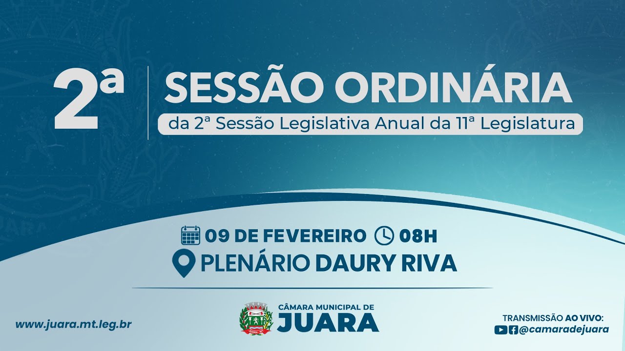 02ª SESSÃO ORDINÁRIA DA 2ª SESSÃO LEGISLATIVA ANUAL DA 11ª LEGISLATURA - 2026