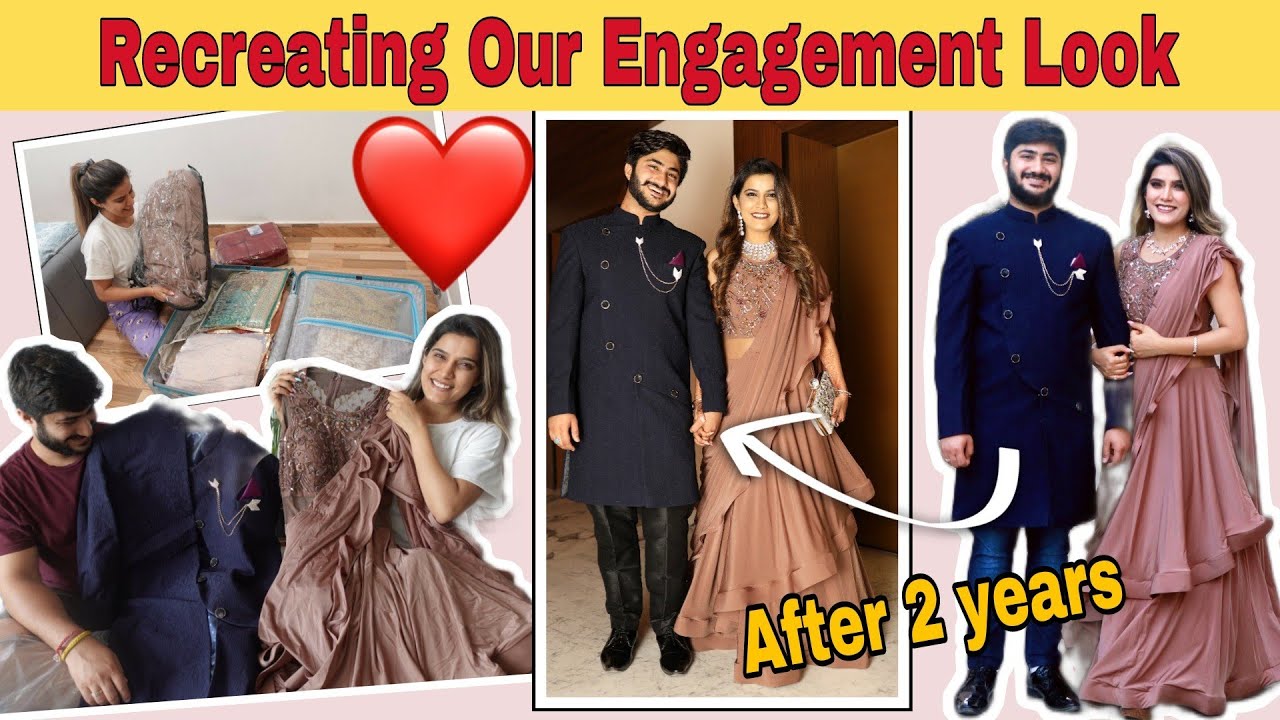 Recreating Our Engagement Look ❤️