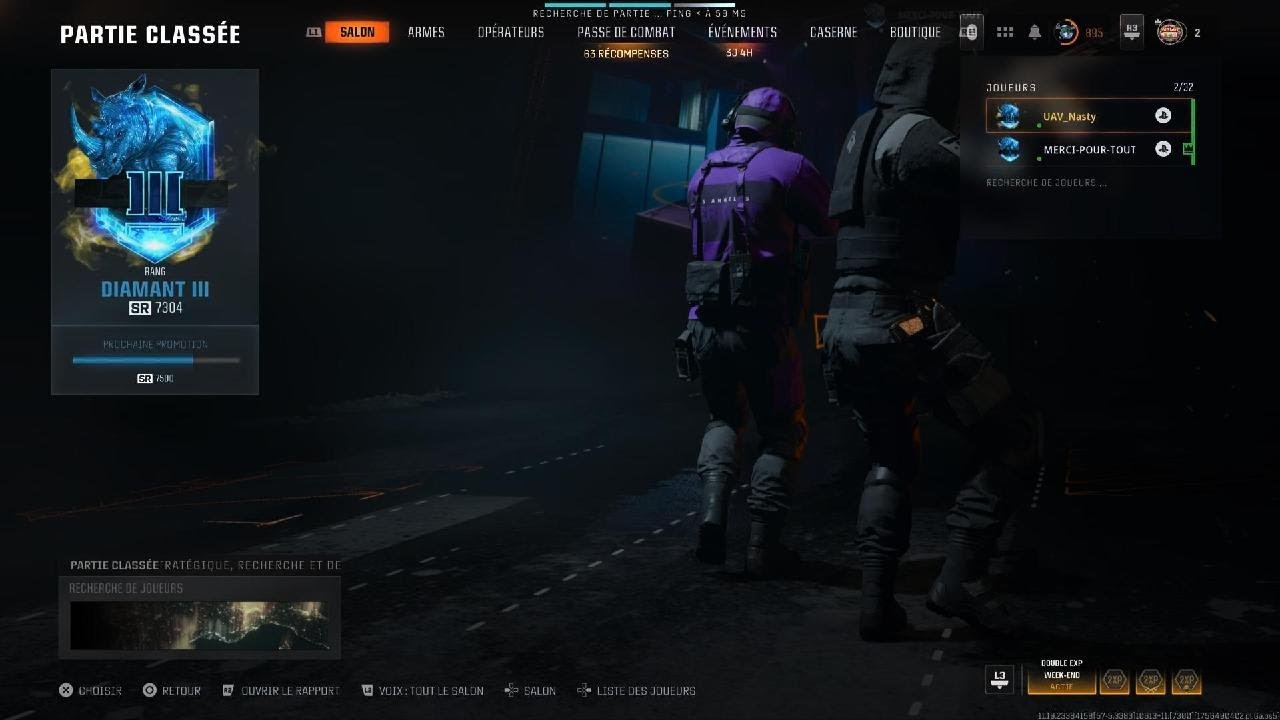 Contrôle Ranked BO6