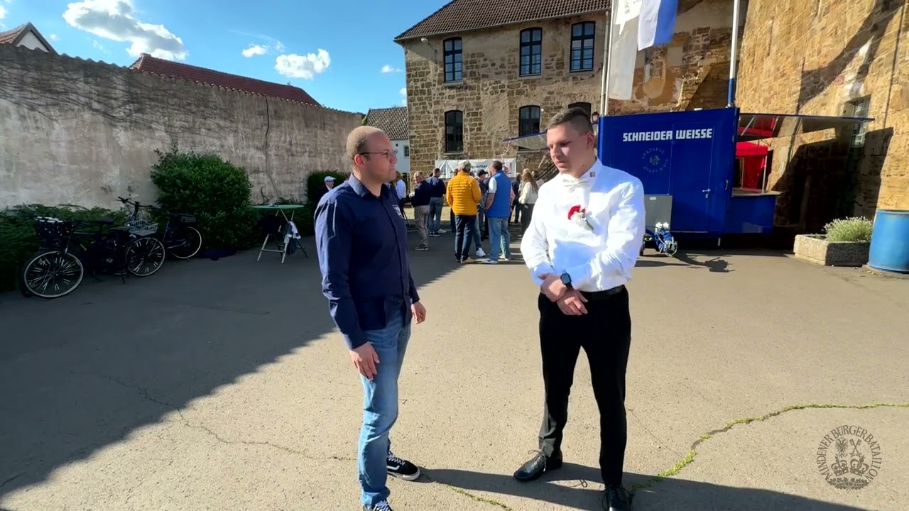 Bekleidungsappell der Junggesellen-Kompanie (2024)