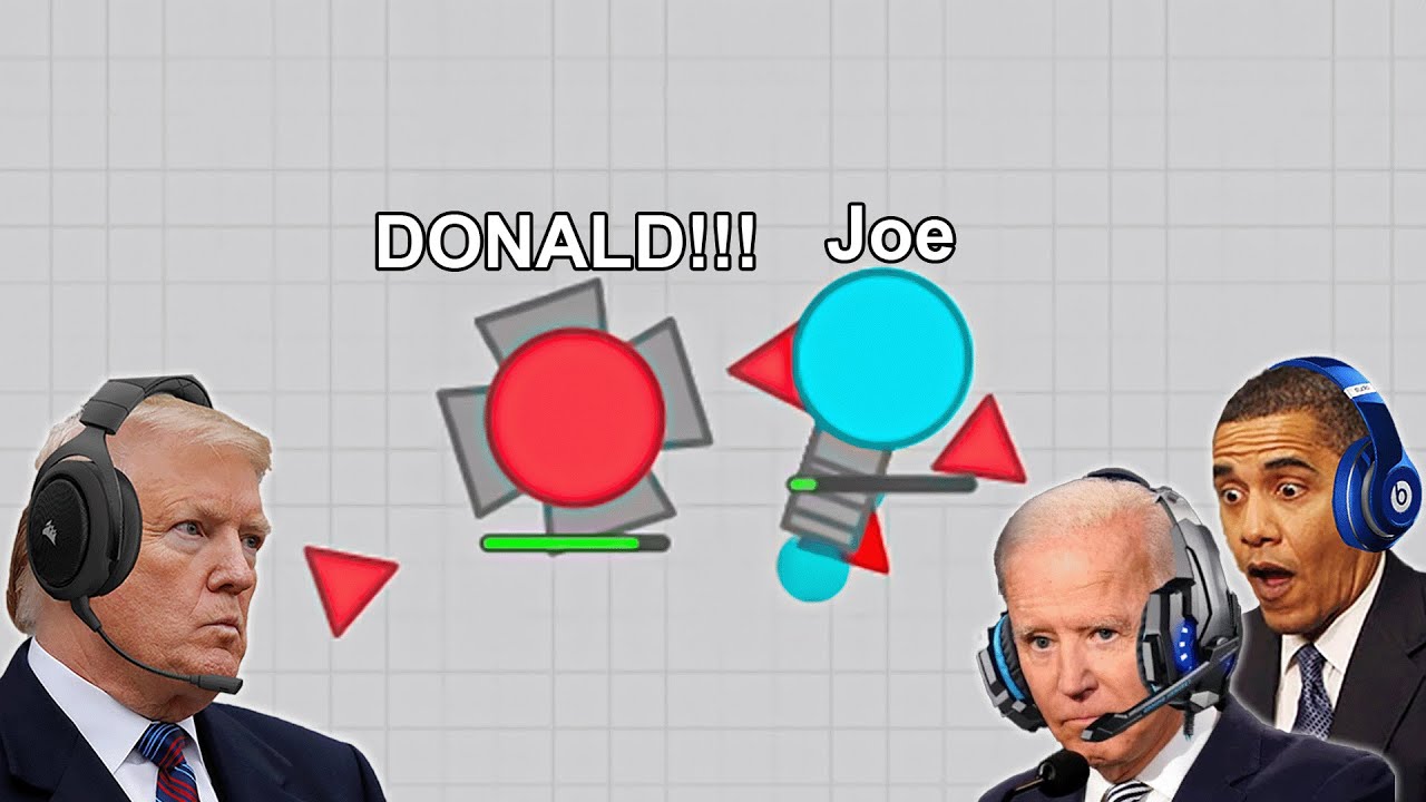 US Presidents Play Diep.io