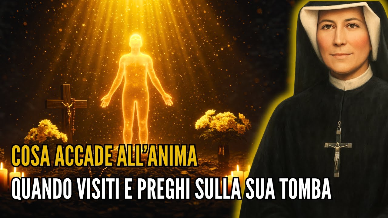 Santa Faustina rivela: cosa accade all’anima quando visiti e preghi sulla sua tomba