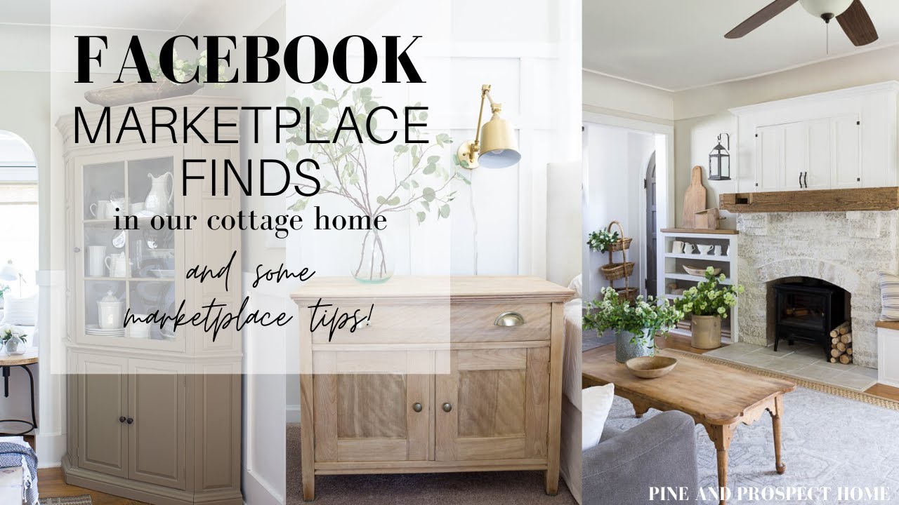 My Favorite Facebook Market Finds in our Cottage Style Home