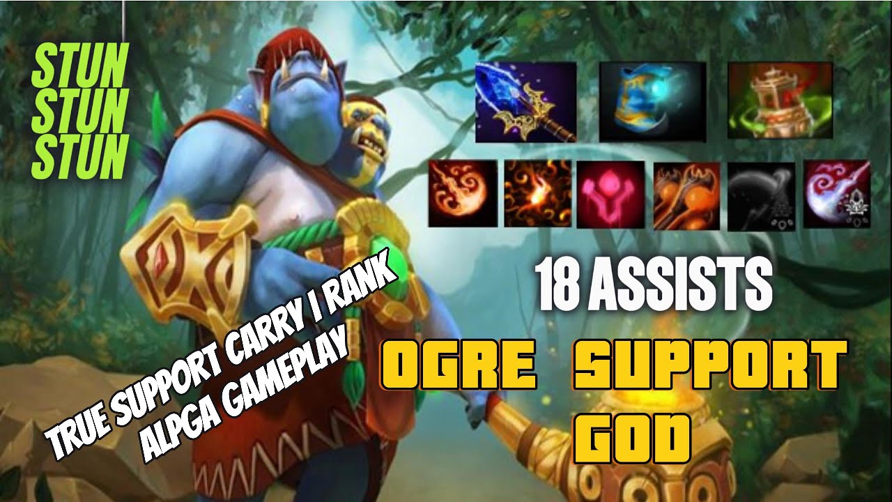 Ogre Magi Support GOD 🔥 | 18 Assists Carrying Team | Alpha Gameplay